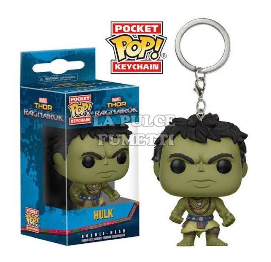 THOR RAGNAROK: HULK - MARVEL POP FUNKO POCKET KEYCHAN 4 CM